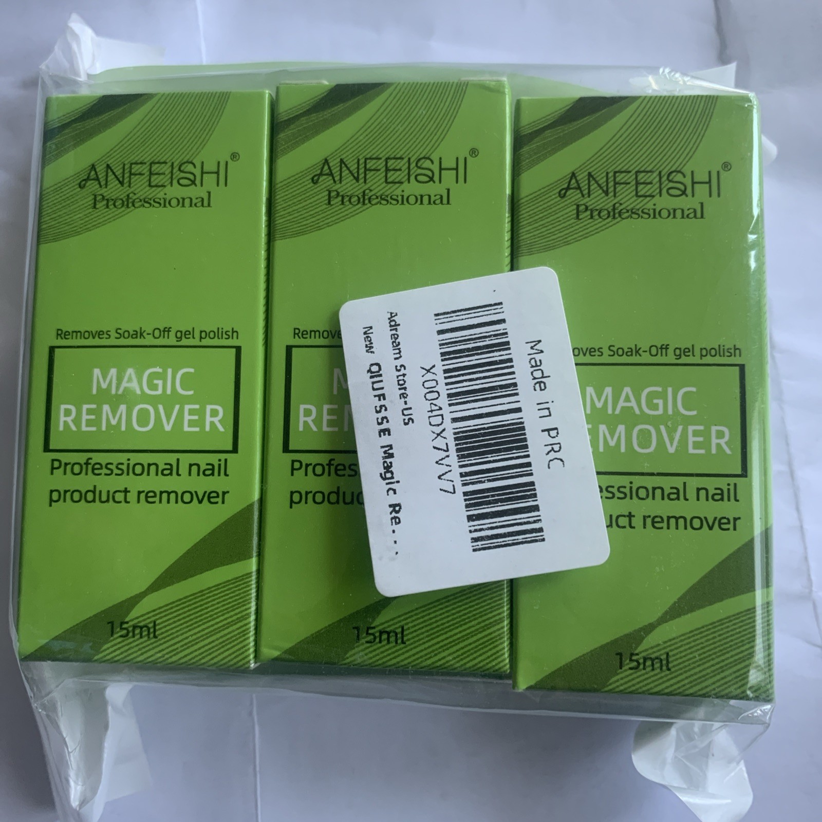 Gel Nail Polish Remover – 3 Pack, 15ml Magic 0.17 Fl Oz (Pack of 3)