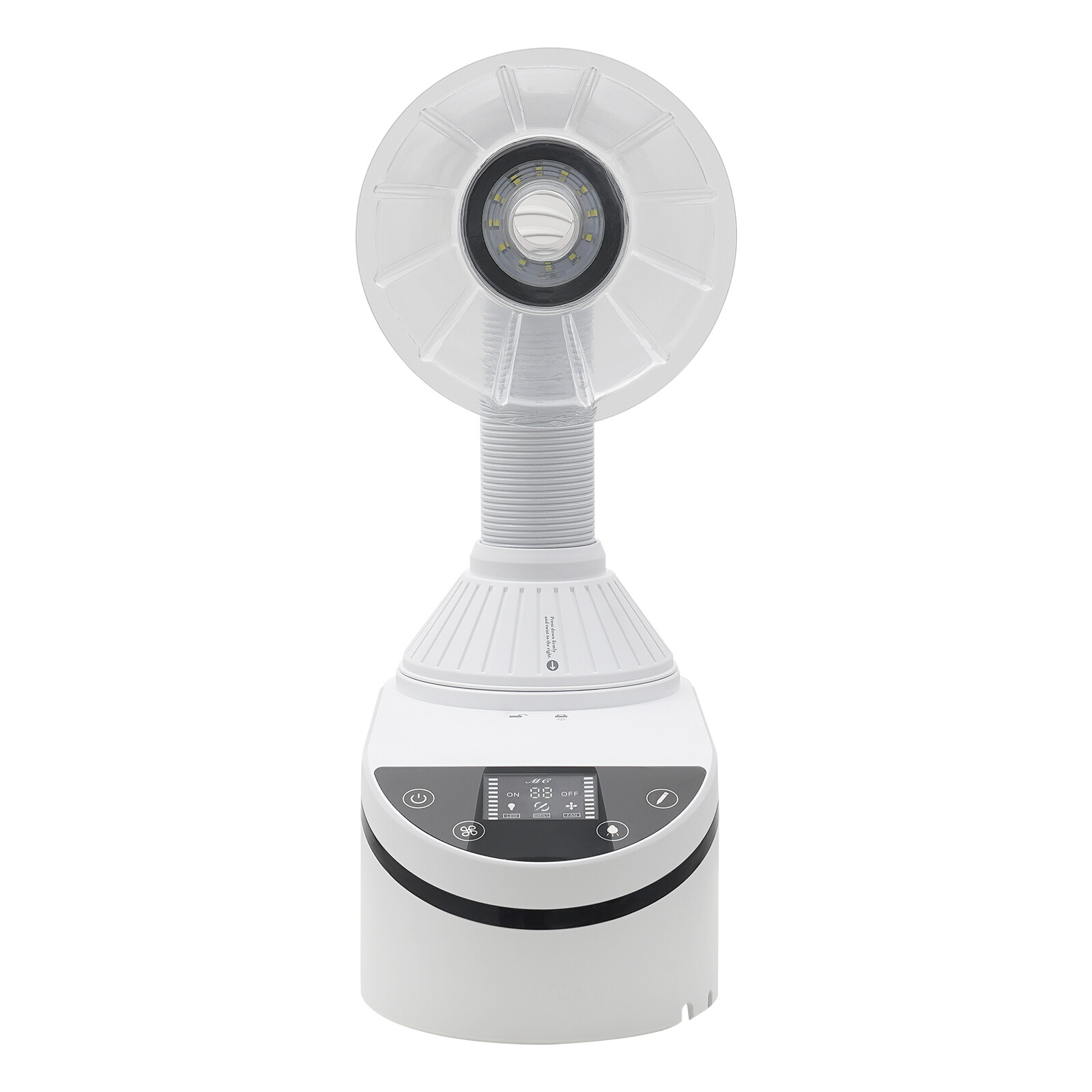 360°Tabletop Nail Dust Cleaning Machine Adjustable Speed Dust Collecting Machine