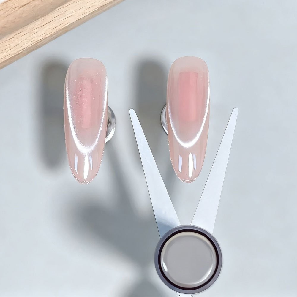 New French Cat Eye Nail Magnet Double-head Big Y-shaped Auxiliary Tool JQ