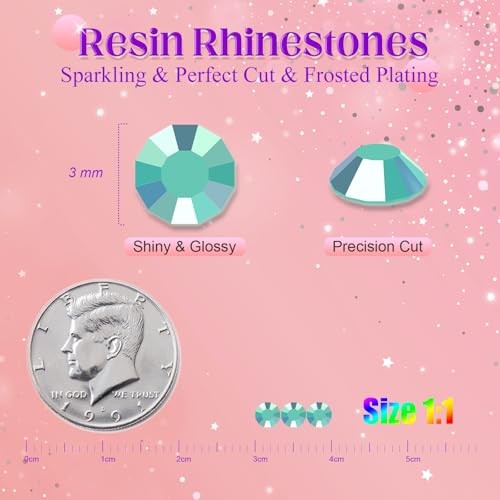 Bedazzling Kit with 41000Pcs Rhinestones, Jelly Rhinestones for Bedazzling, 40