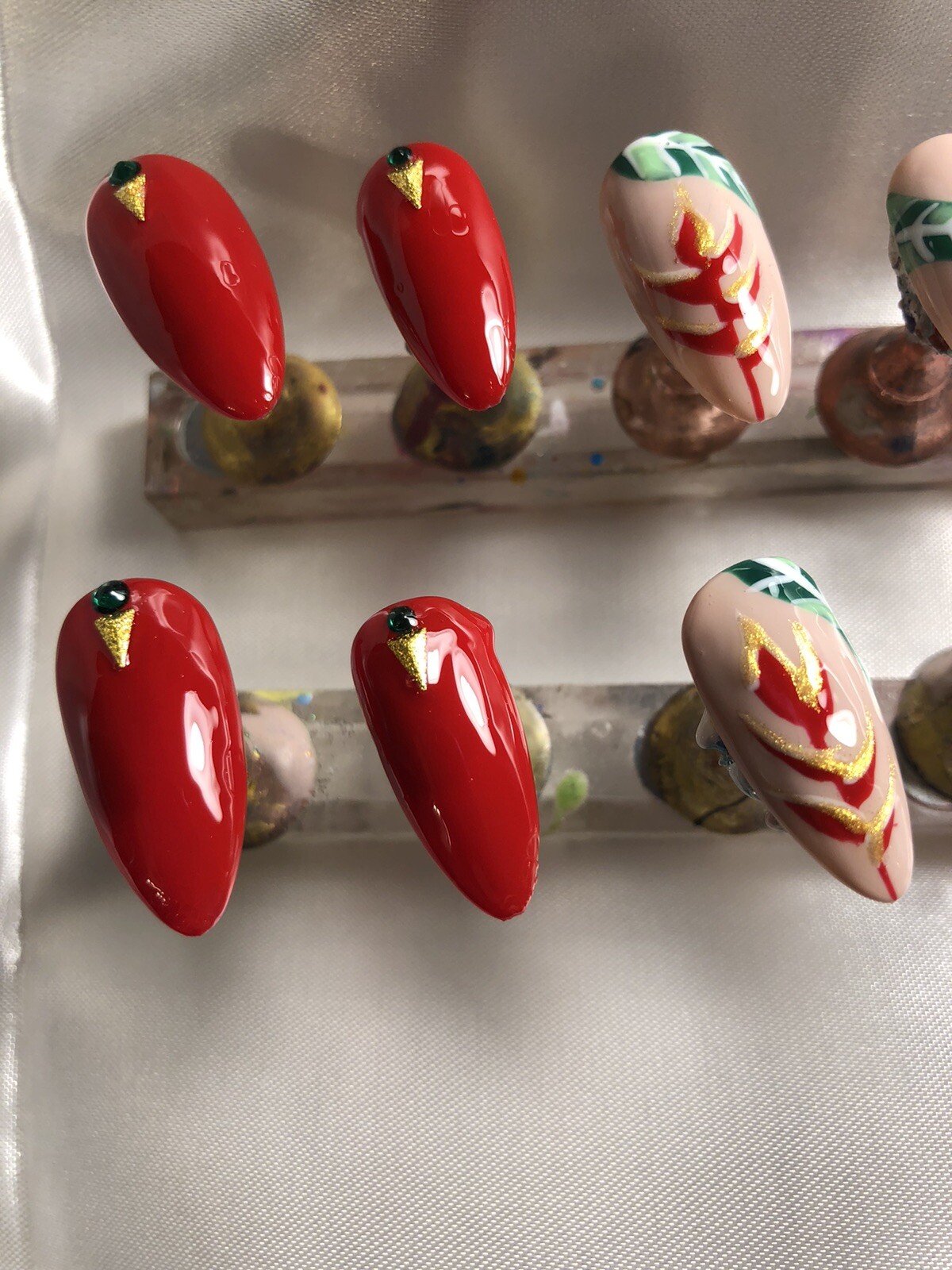 Z Nailz! Gorgeous Set of Handcrafted/Homemade Press On Nails