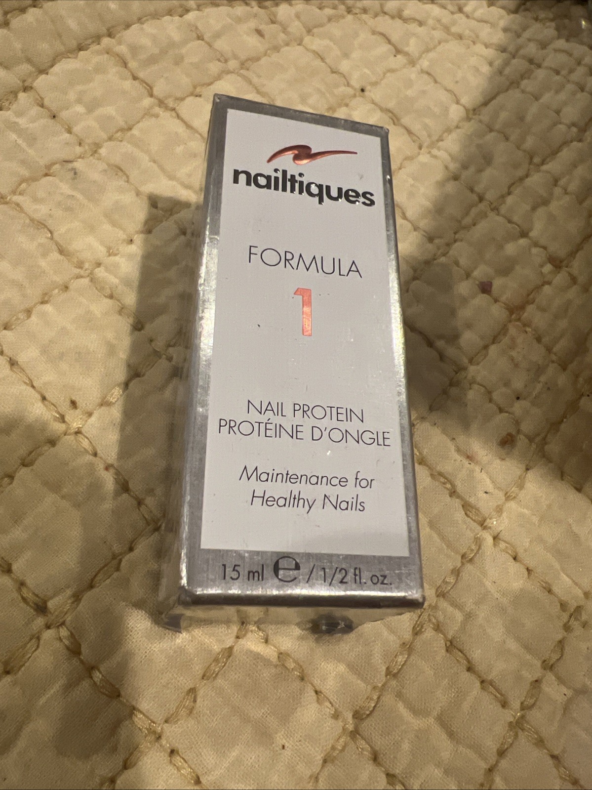 Nailtiques Formula 1 Nail Protein for Healthy, Flexible Nails 1/2oz New in Box