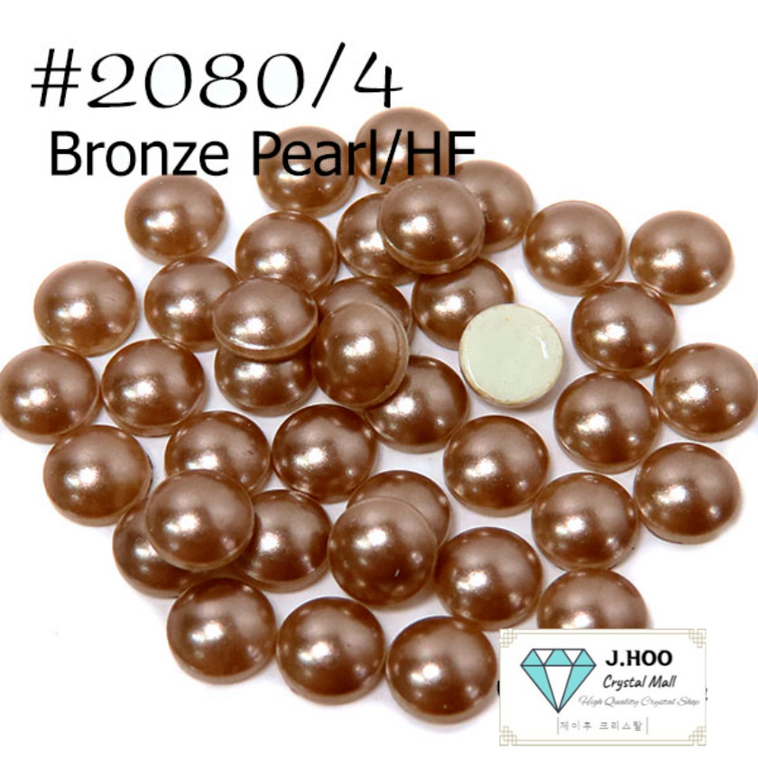 Swarovski 2080/4 Pearl Hotfix SS16 Flat Back 50pcs Multiple Colors