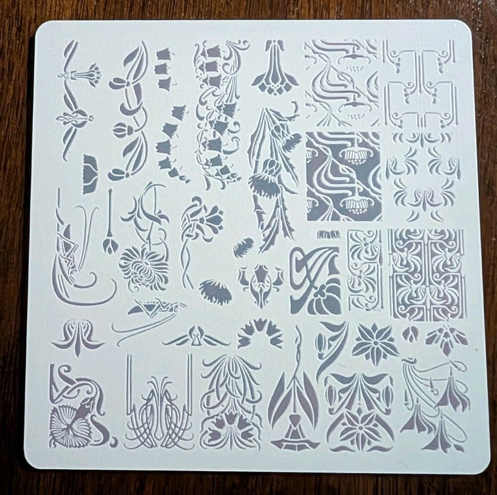Nail Stamping Plates Bundle Lot Acrylic Animals Nature Designs Nail Art Set Rare