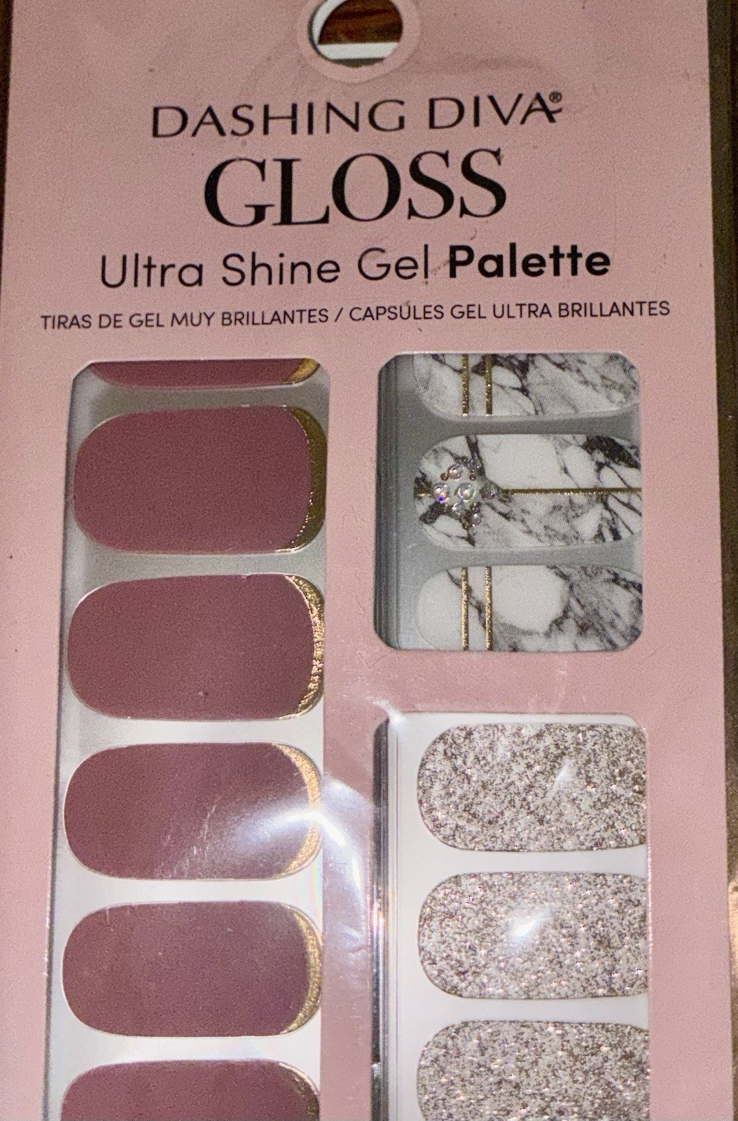 NEW Dashing Diva Gloss Ultra Shine Gel Palette 34 Strips Kit Modern Matter GS72