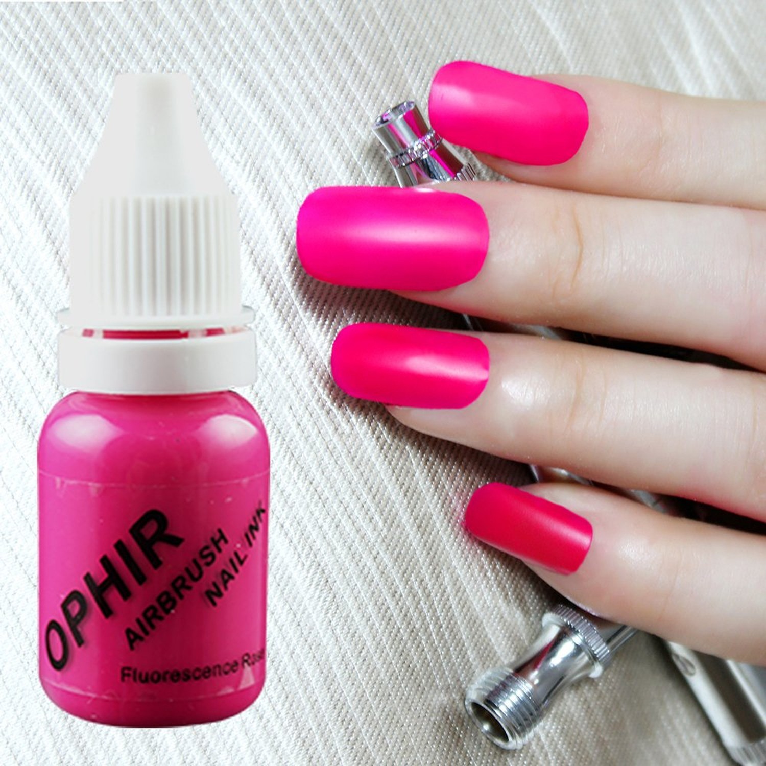 OPHIR 30 Colors Nail Art Inks Airbrush Paint Acrylic Paint Nail Polish/Pigmen…