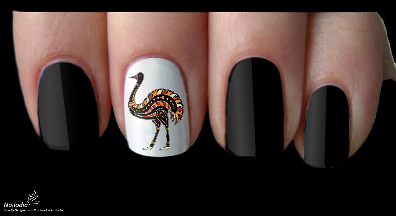 Australia Aboriginals Indigenous Painting Nail Art Decal Sticker