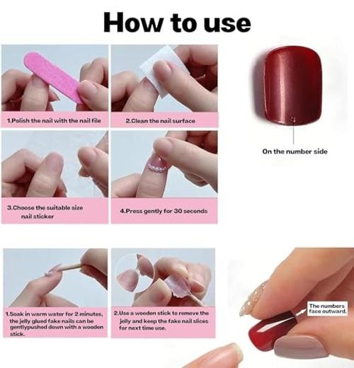 24Pcs Colorful Summer Press On Nails Medium Square, Y2K Leopard Print Fake