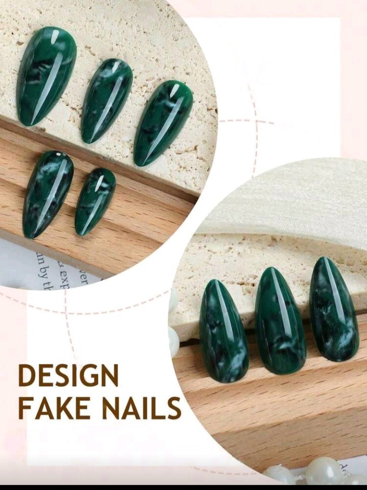 HARRY POTTER House Of Slytherin False Nail Set