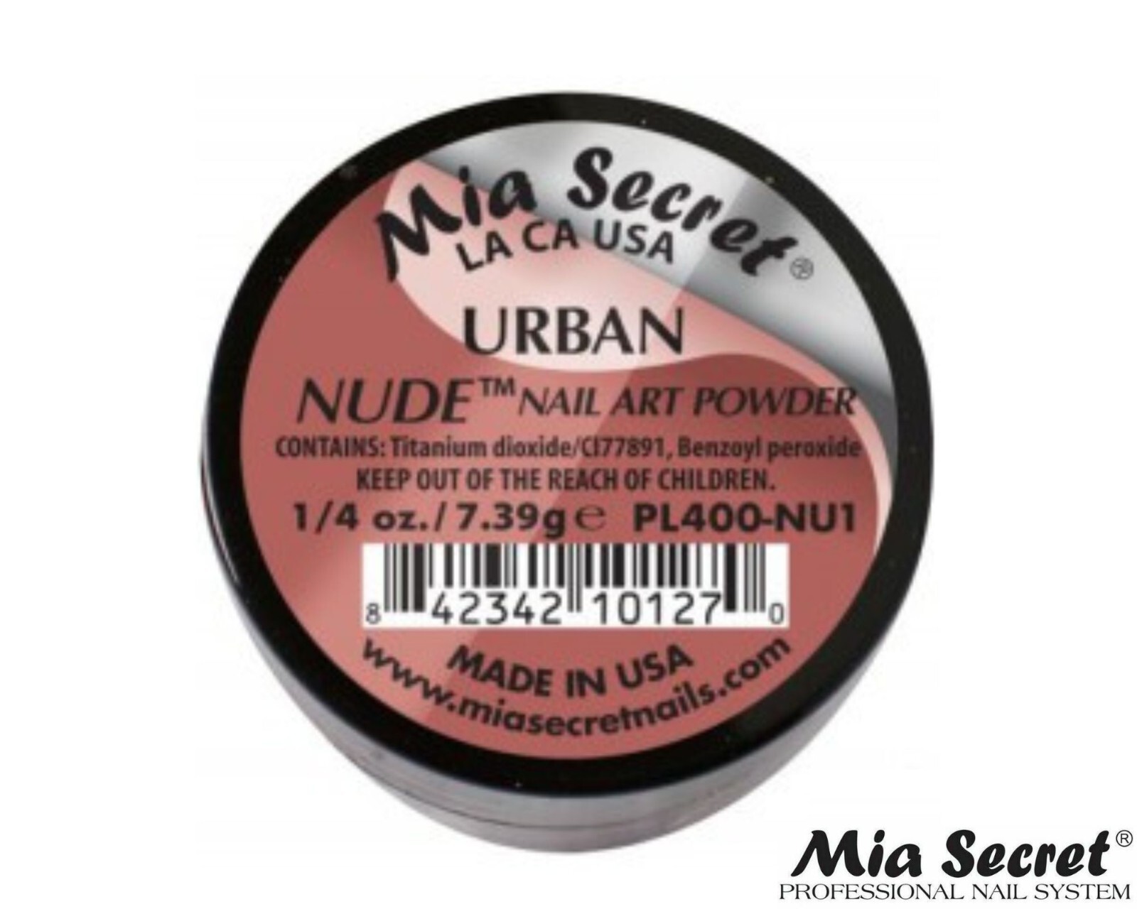 Mia Secret Nail Art Powder Nude Collection – 1/4 oz. (URBAN)