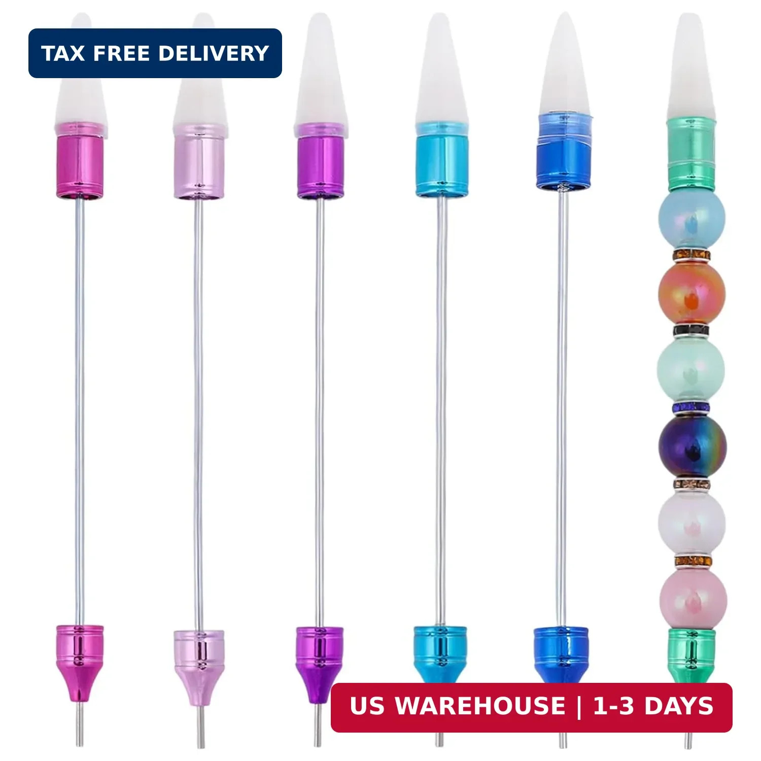 6Pcs Rhinestone Picker Wax Pen, DIY Double Ended Rhinestones Applicator Rhinesto