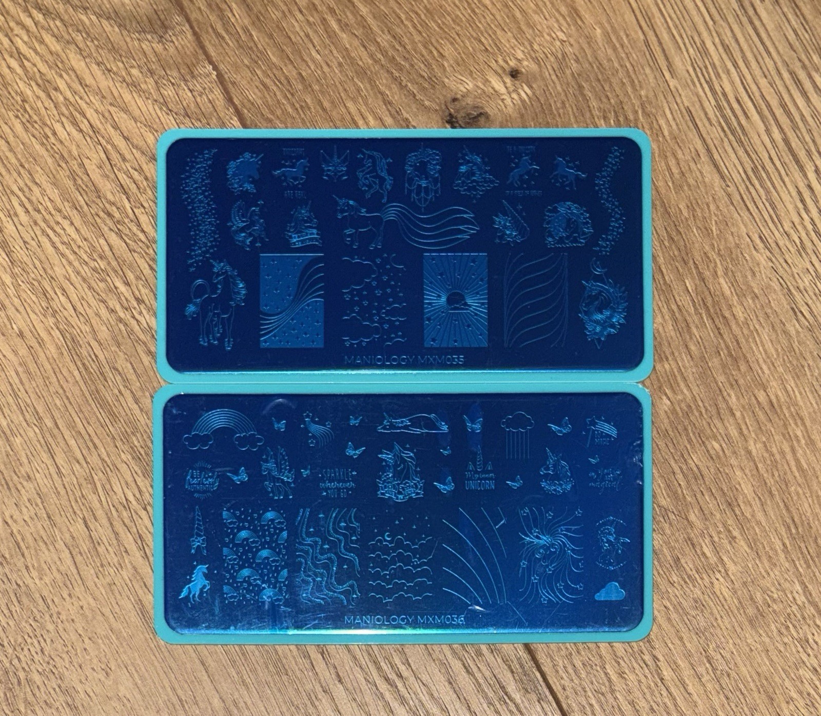 🦄 NEW🦄 HTF Maniology MXM July 2020 Nail Stamping Plates – MXM035 & MXM036