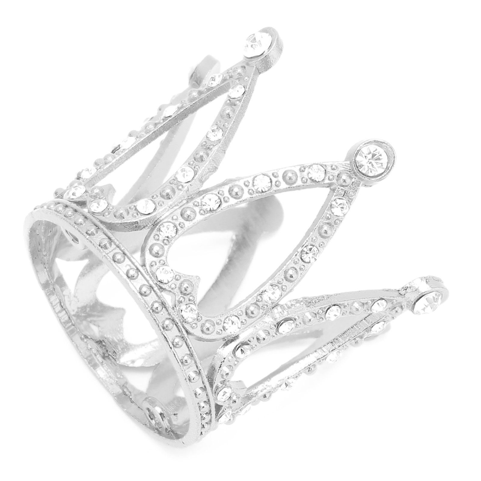 Crown Shape Nail Art Brush Holder For Manicure Tools Easy To Use