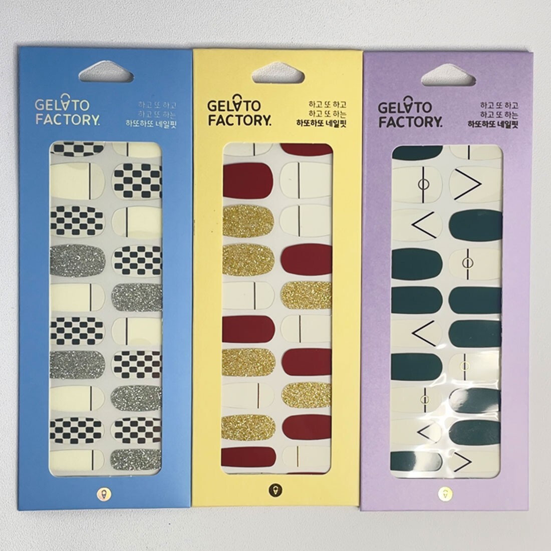 DIY Nail Kit Stylish Decals Made in Korea Delicate Art Premium Quality Set
