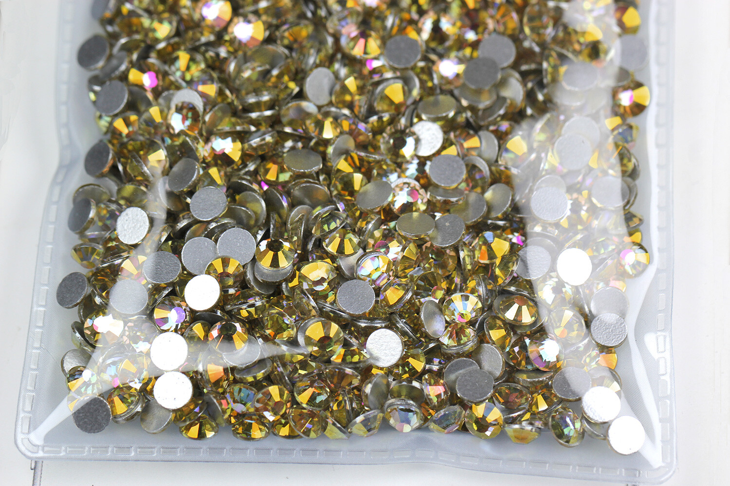 Silk Moonlight Glass Rhinestones FlatBack Gems for Nail Clothes Craft Decoration