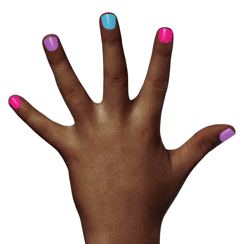 (3 pack) Paint Set of 3 Non-toxic Nail Polish Kit for Kids
