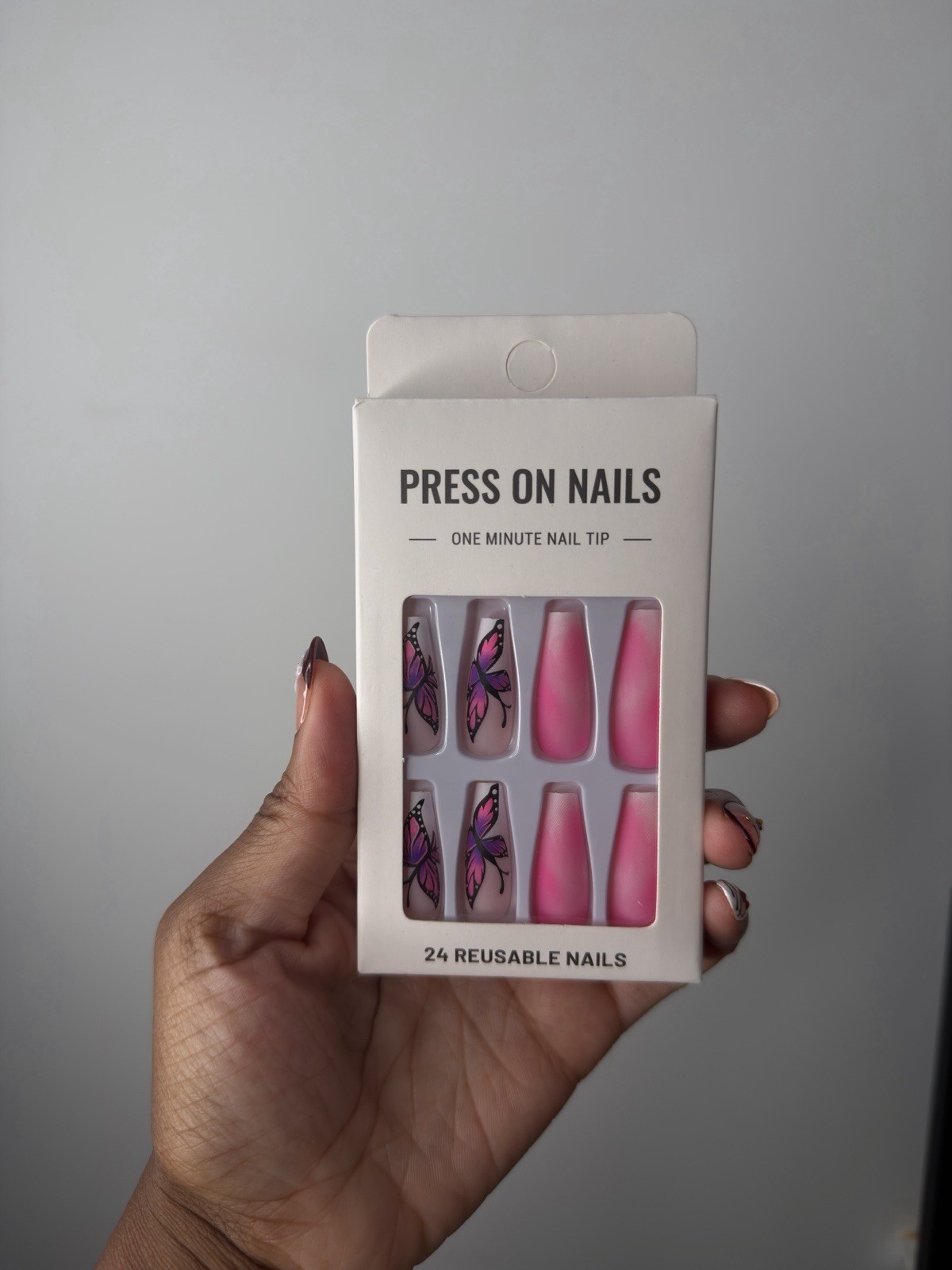 Wholesale lot of 10 Press-On Nails – Assorted bundle