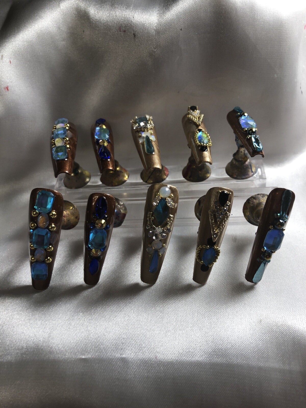 Z NAILZ! Gorgeous Set Of Handmade Press On Nails