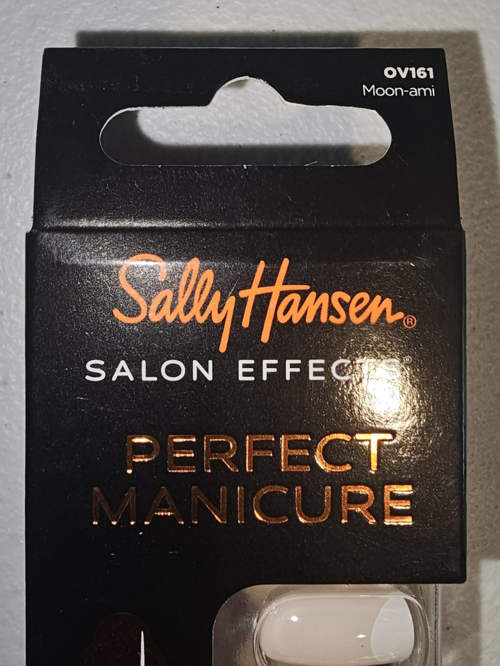 Sally Hansen Salon Effects Perfect Manicure Moon-Ami OV161 24 Oval Nails
