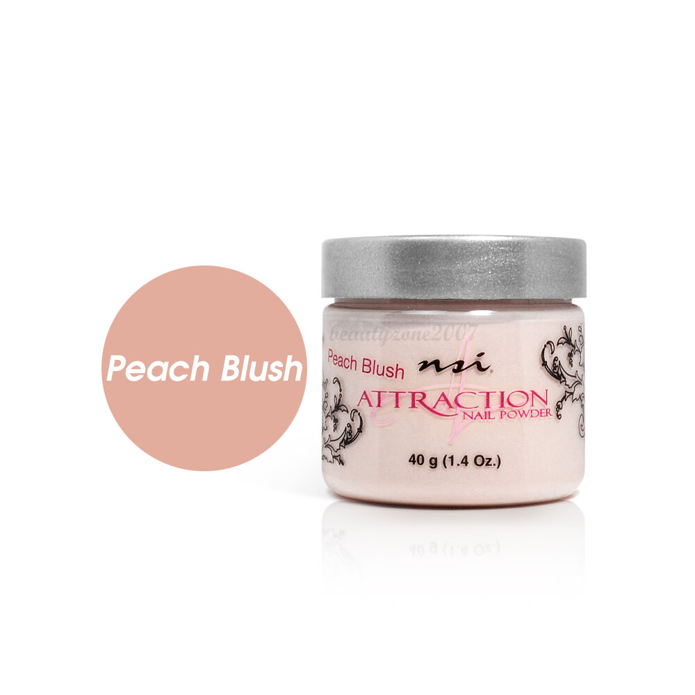 Nsi Attraction Nail Acrylic Powder – Peach Blush 1.4oz / 40g