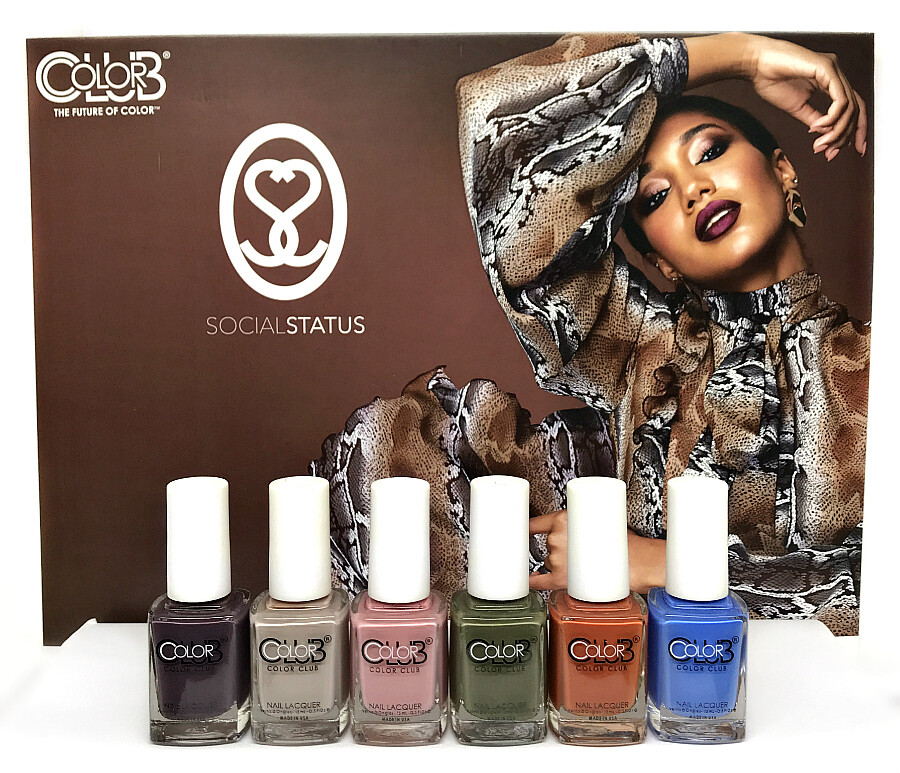 Color Club Nail Polish – SOCIAL STATUS Collection – Choose Any Shades x .5oz