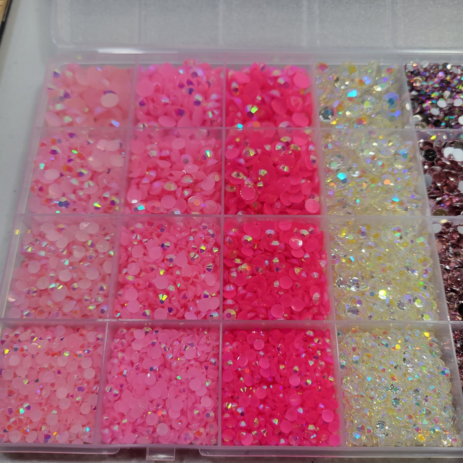 Flatback resin jelly rhinestones, crafts, tumbler decoration, nail art