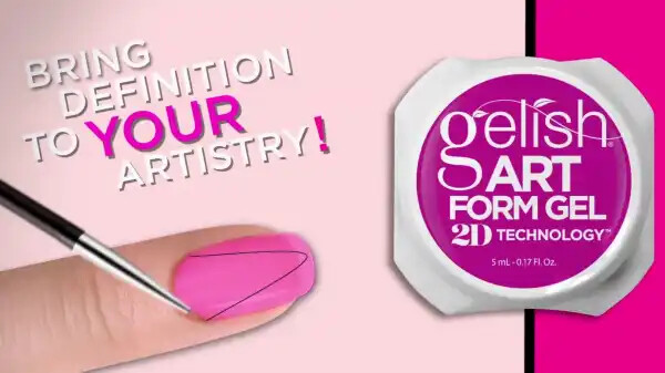 Gelish Art Form Gels – Your Choice of Essential Color!