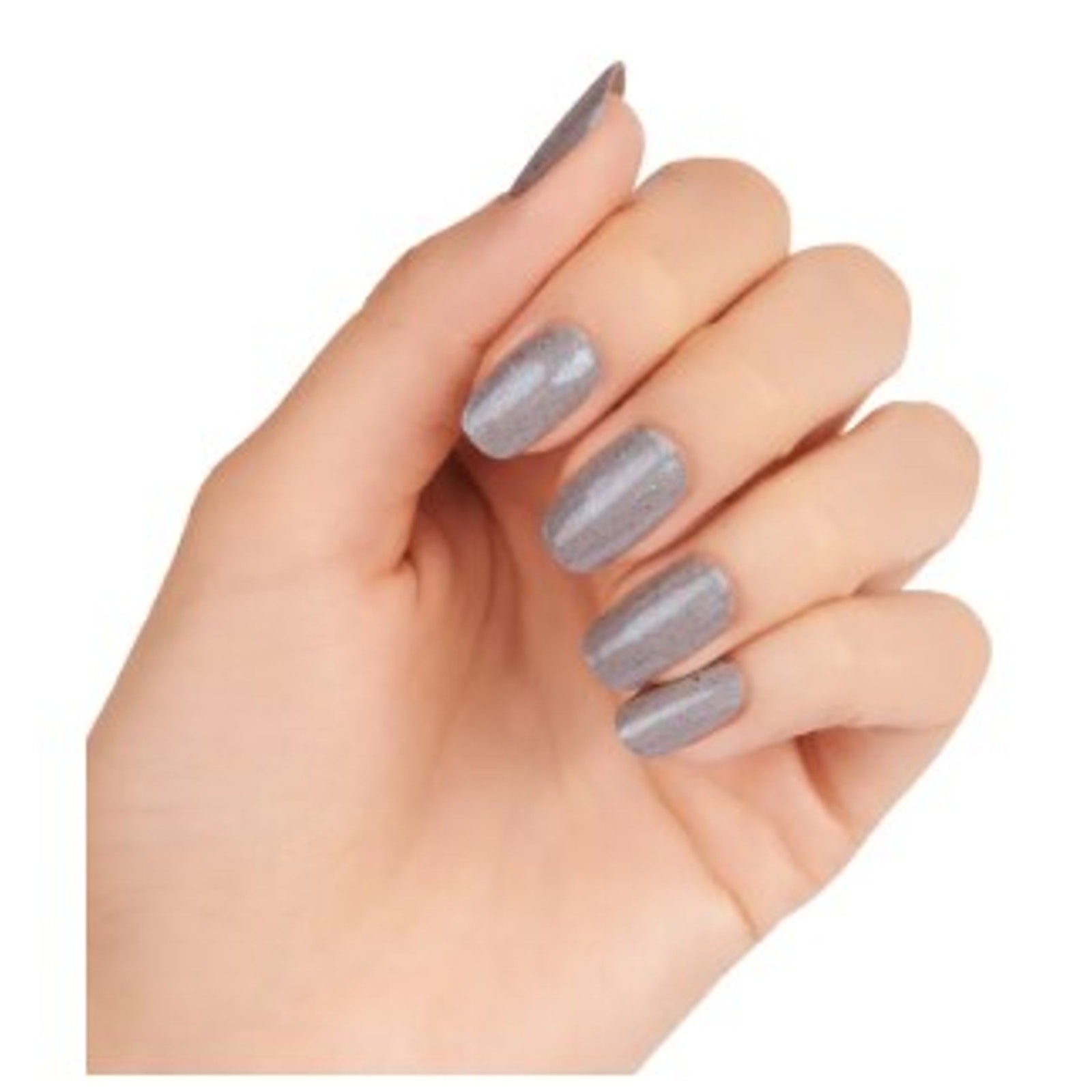 Color Street Into the Crystal Ball Nail Strips FMG255 Gray Blue Glitter NIP
