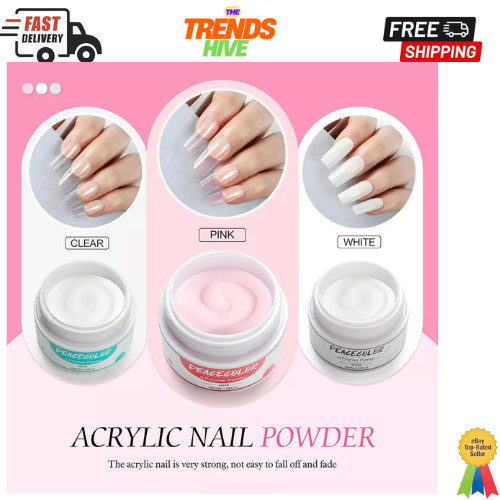 Acrylic Nail Kit for Beginner Professional Nail Kit Acrylic Set with Nail Lamp..