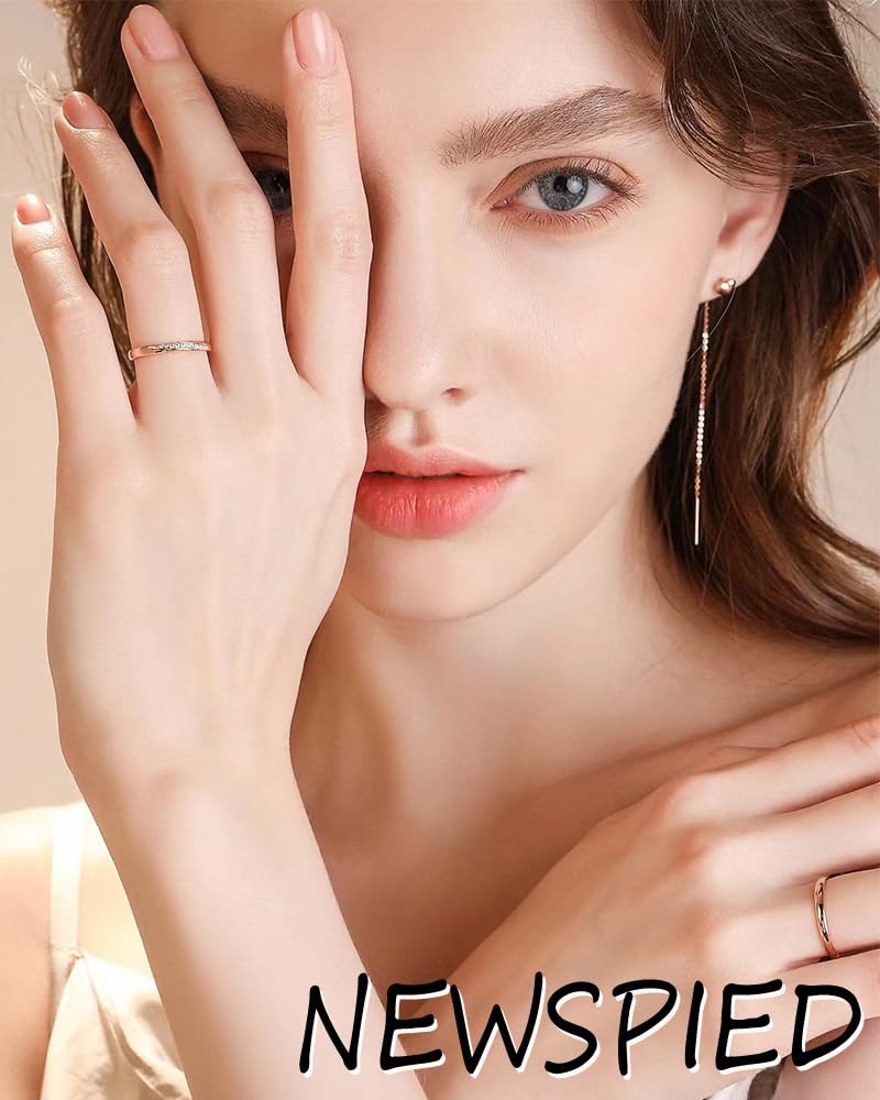 24Pcs French Tip Press on Nails Medium Square Fake Nails Silver Glitter Acryl