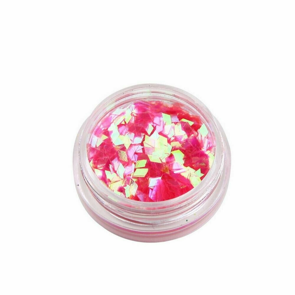 12 Colors Thin Diamond Glitter Nail Sequins Decals DIY Nails Art Decoration Set