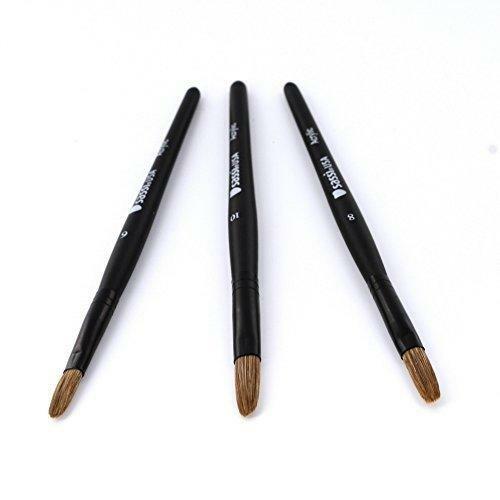 Sassi Acrylic Nail brush and Sculpting Set – 3 pcs