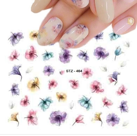 Tulip Nail Art Wate Decals DIY Nail (Group 1)