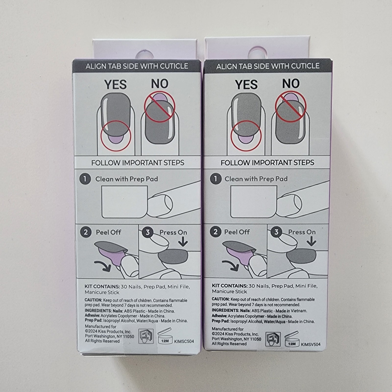 2 Kiss Impress Press-On Nails The No Glue Mani