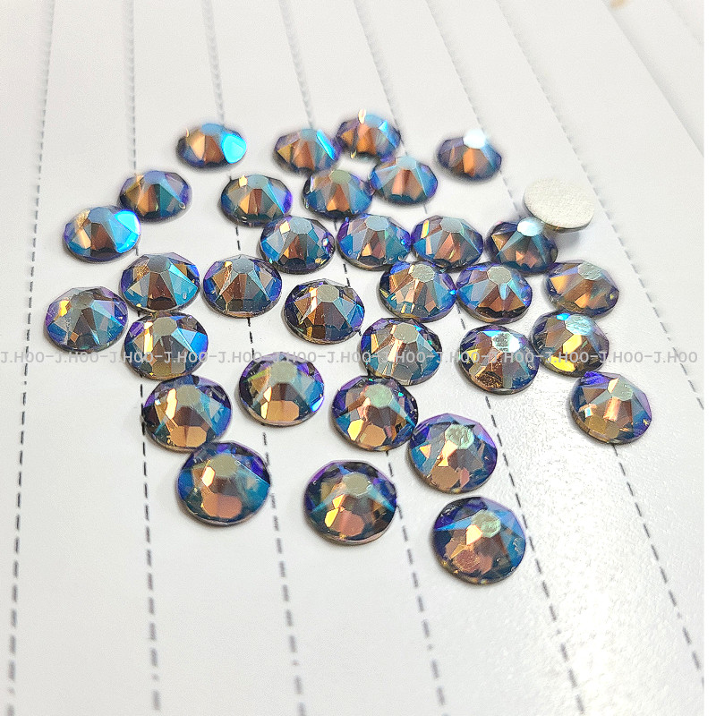 Swarovski 2088 – Flat Back-Black Diamond Shimmer F