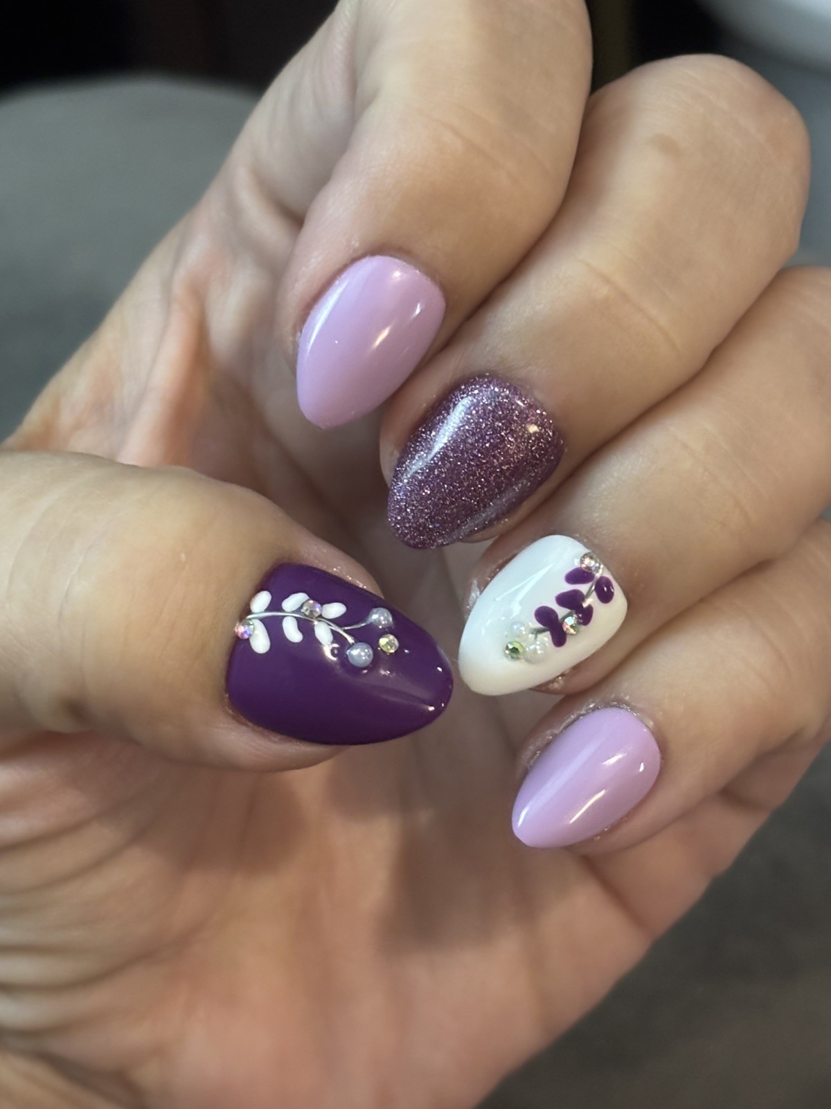 10-Piece Handmade Custom Gel Press-On Nails! Medium/short/X Short Fake nails