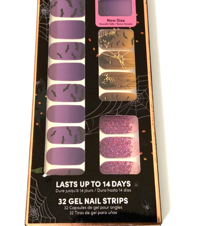 Dashing Diva Gloss Ultra Shine Gel Palette Halloween Limited Edition Nail Strips