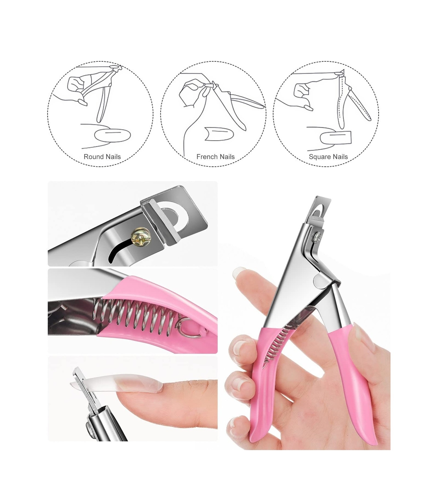 Acrylic Nail Art Kit-Nail Art Manicure Set Acrylic Powder Brush Glitter File …