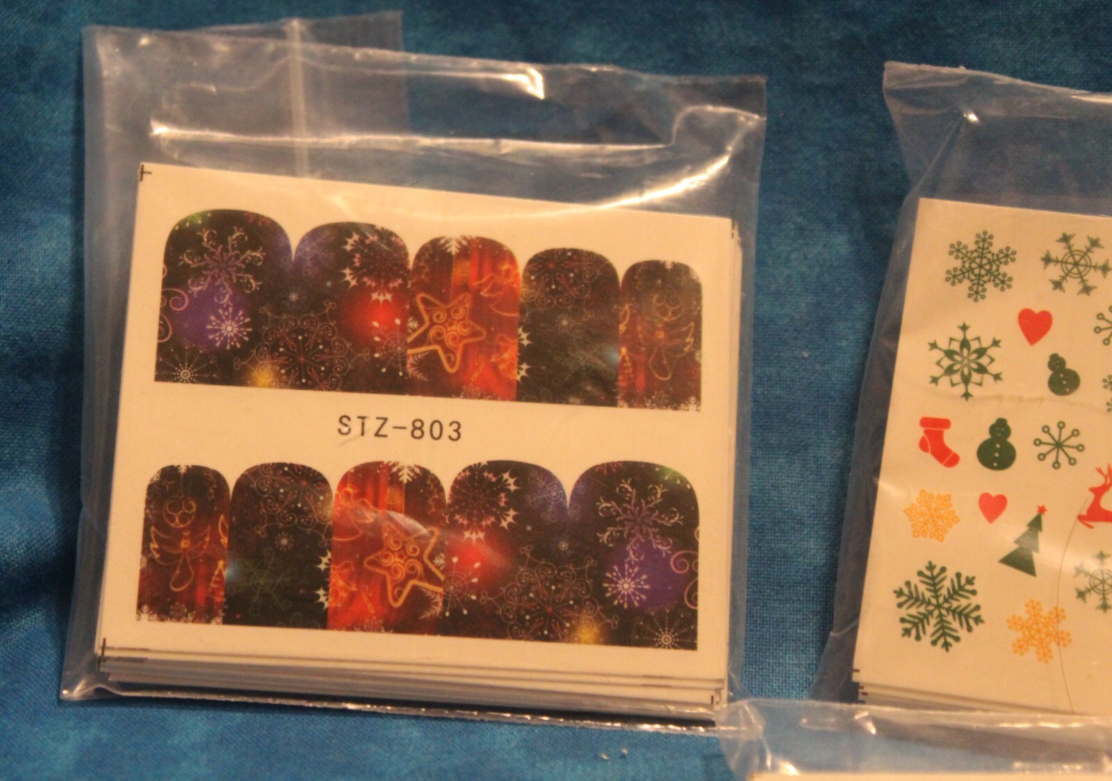Huge Lot Of 247 Sheets Of Nail Art