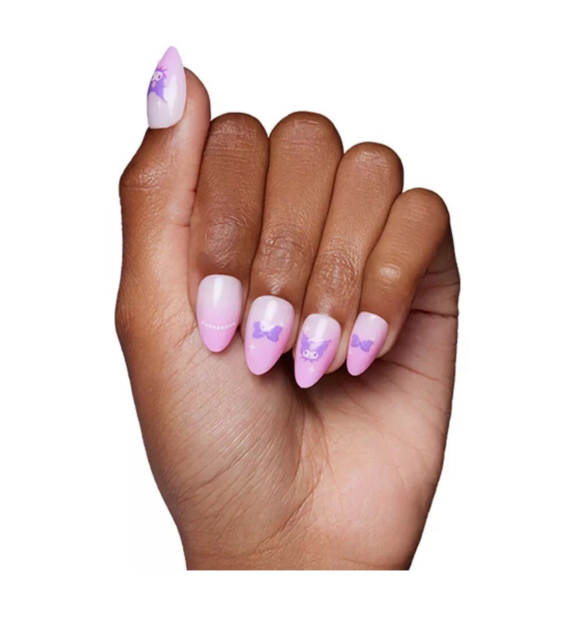 Glamnetic Nails Hello Kitty and Friends, Kuromi New