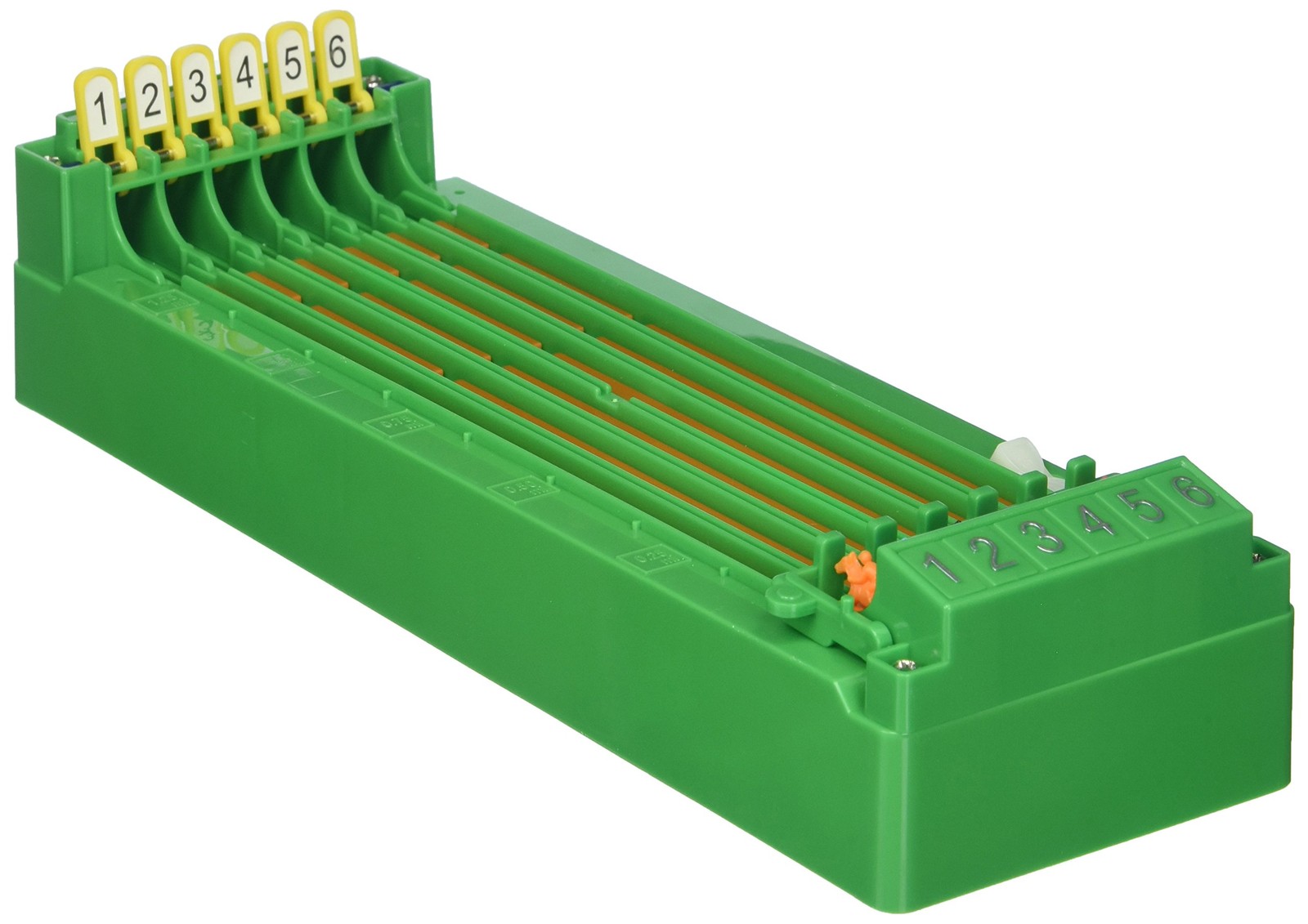 Desktop Derby 6-Horse Racing Game – 10″ x x 2.5″ x 5″ (inches), Green