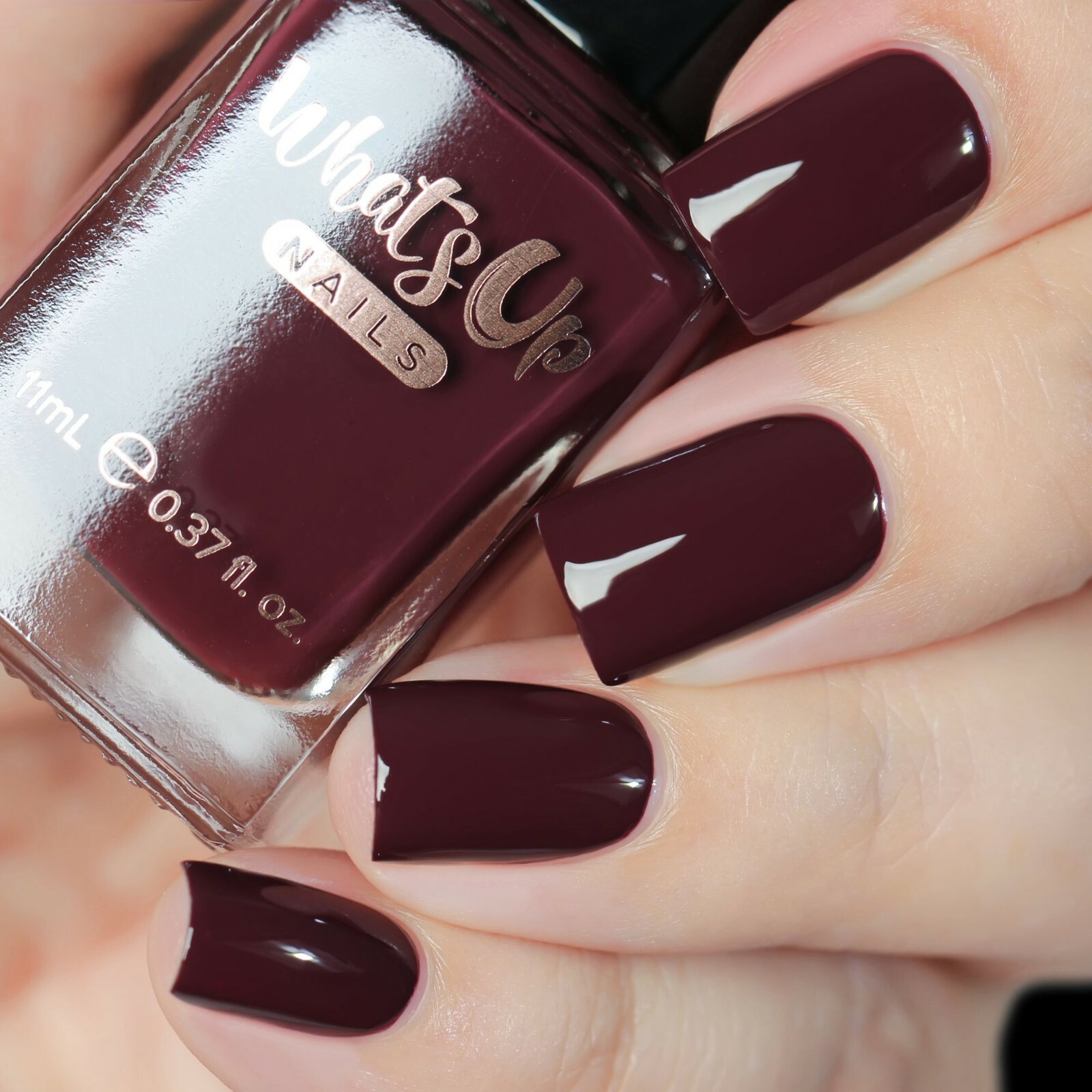 Tasting Trip Regular Polish (Dark Burgundy Brown Creme), Polish for Nail Art
