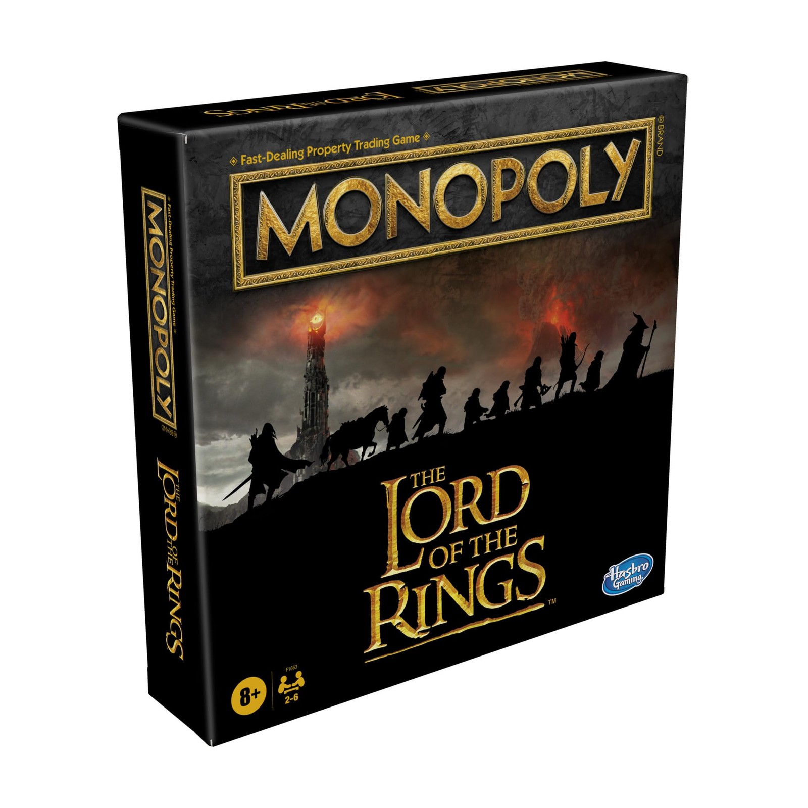 Hasbro Gaming Monopoly: The Small, Orange, Yellow, Red, Green, Blue, Purple