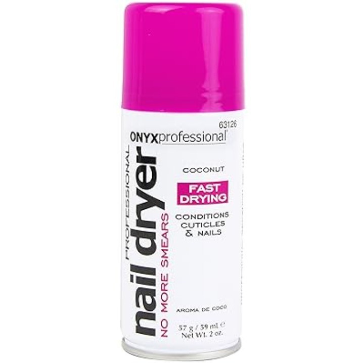 Proffesional Nail Dryer Onyx, No More Smears Island Coconut Scent