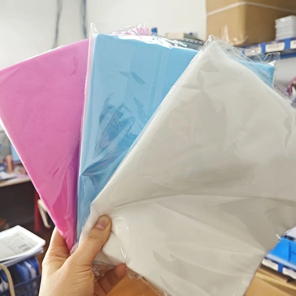 100pcs Disposable Nail Dust Collector Filter Paper | Non-Woven | Pink/Blue/White