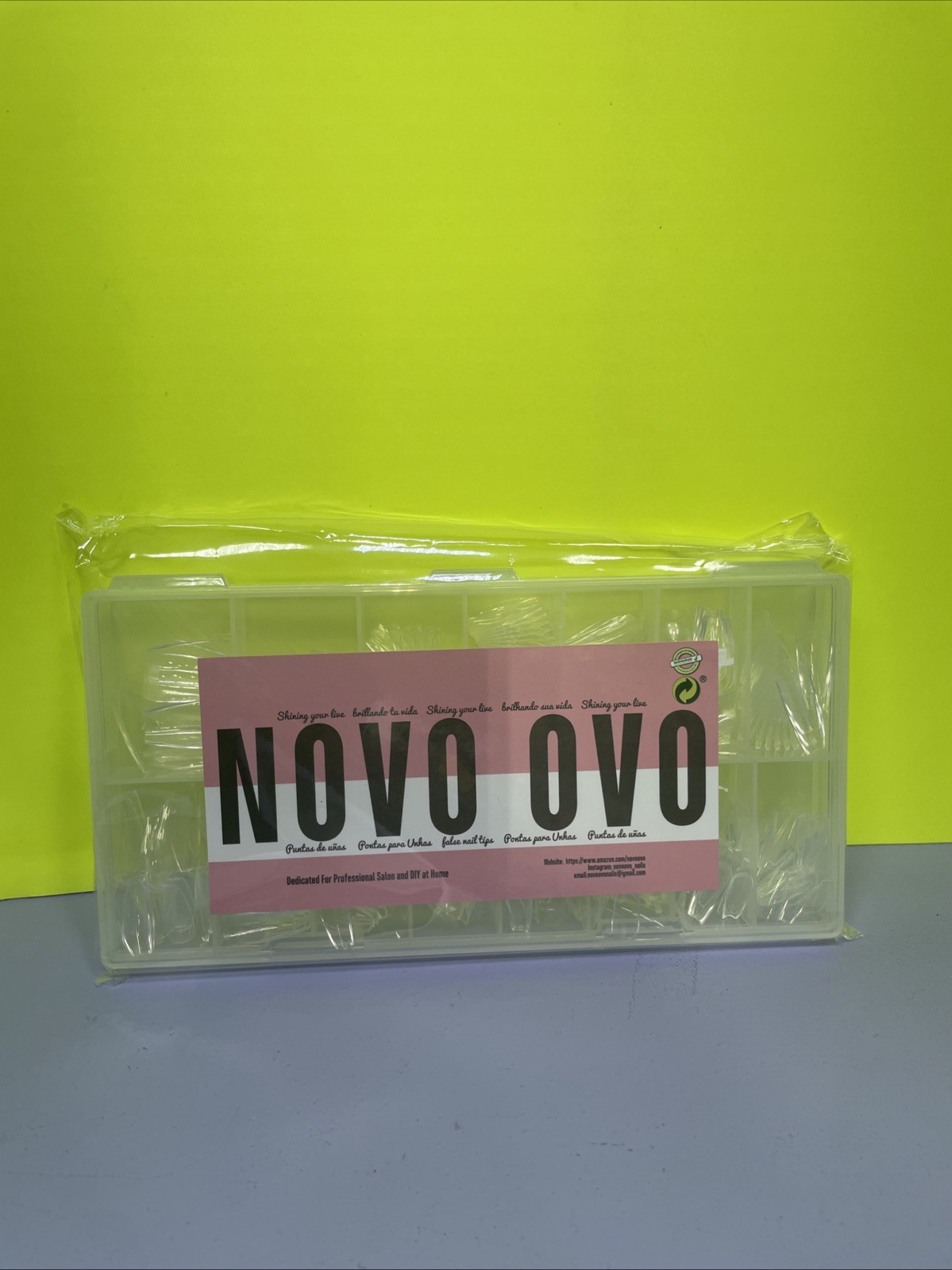 Novo Ovo Extra Thick Coffin Nail Tips