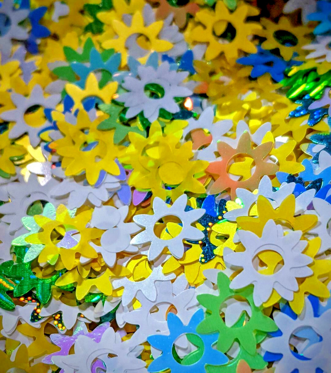 SUNFLOWER Glitter⭐U Choose Color~Nail Art•Acrylic•Gel•Body Art•Face•Festival