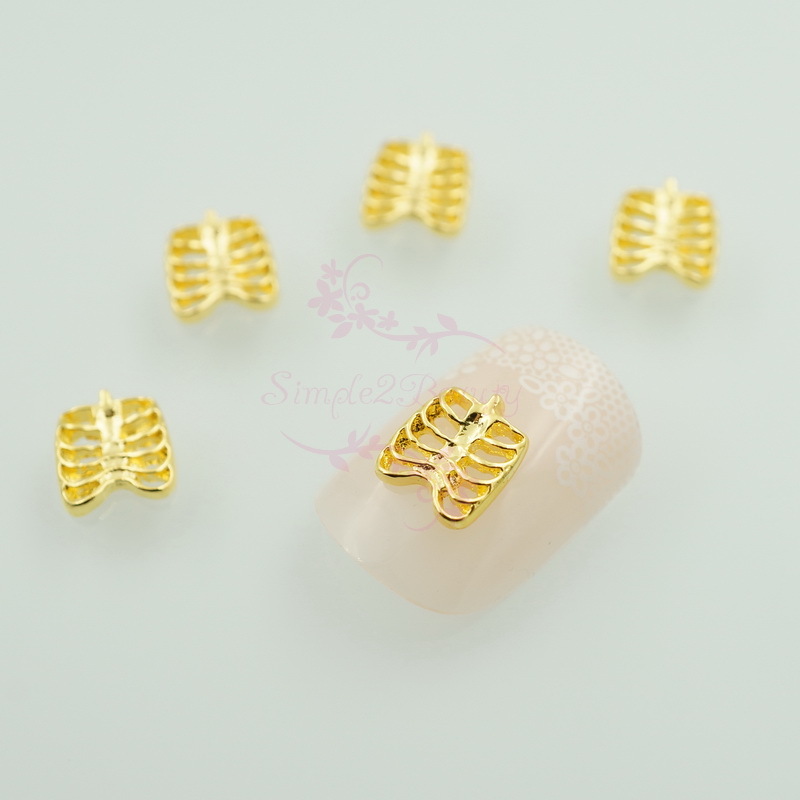 40pcs Mix 4 Styles Halloween Nail Art Alloy Charms Jewelry 3D DIY Design Decor