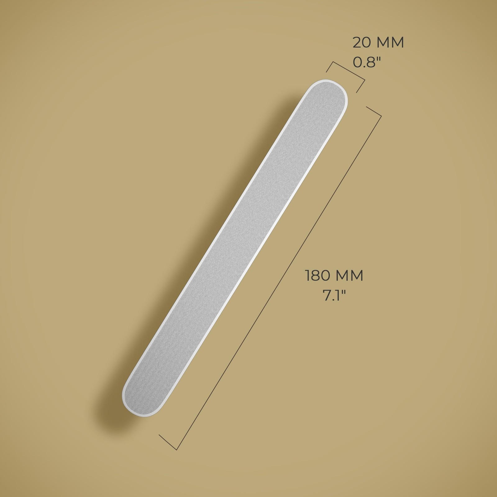 Diamancel Luxury Diamond Nail File – #1 Fine Grit Finishing File for Finge
