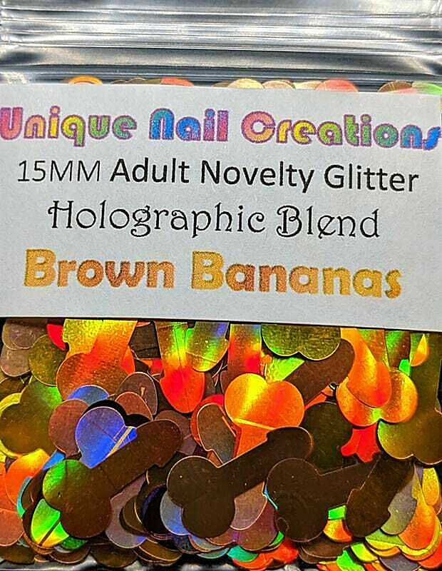 ADULT NOVELTY GLITTER SHAPE~You Choose Colors~Nail Art•Face•Festival•Crafts